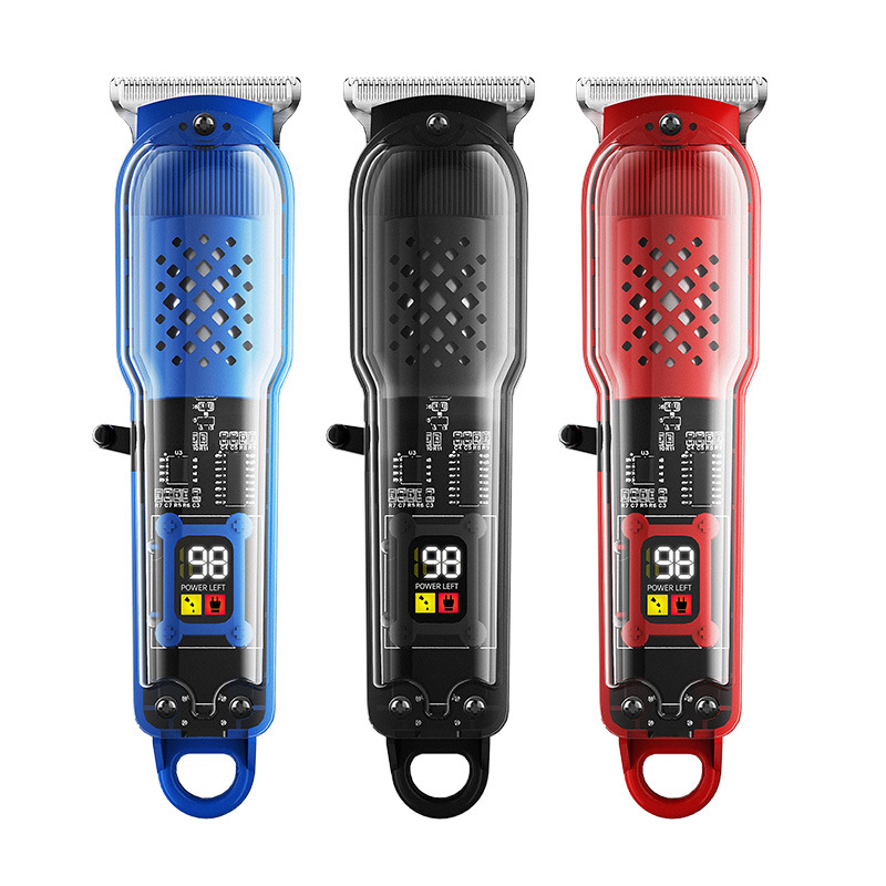 Cortador de pelo transparente cortador de pelo eléctrico de empuje cortador de pelo eléctrico de afeitado especial cortador de pelo doméstico cortador de pelo eléctrico cortador de pelo