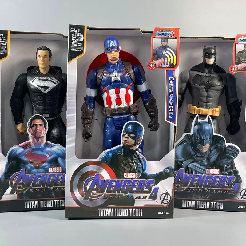 The Avengers, игрушка, Бэтмен, Железный человек, США, Человек-паук, Халк