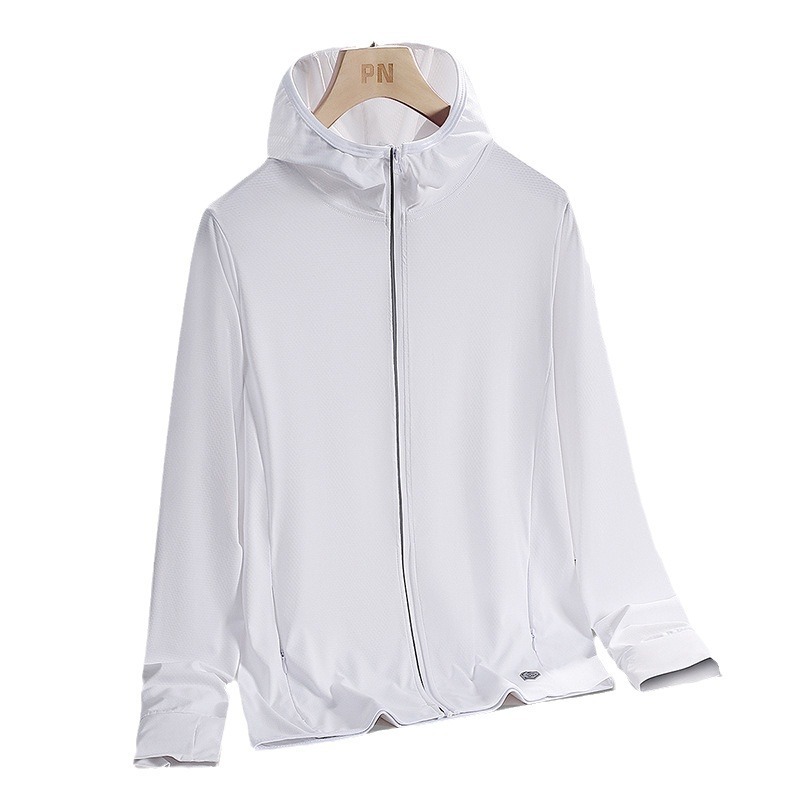 Hielo de verano ropa de protección solar para hombres y mujeres al aire libre general anti-UV ropa de protección solar piel abrigo transpirable