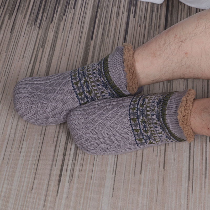 Männer Lässig Geometrisch Polyacrylnitril-faser Ankle Socken Ein Paar display picture 3