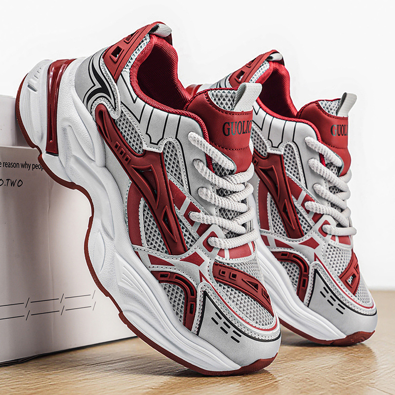 Men's Shoes Spring and Summer New Style Mesh Breathable Versatile Casual Sports Shoes Fashionable Street-Style Thick-Soled Height-Increasing Shoes Dad Shoes Men's Shoes Spring and Summer New Style Mesh Breathable Versatile Casual Sports Shoes Fashionable Street-Style Thick-Soled Height-Increasing Shoes Dad Shoes