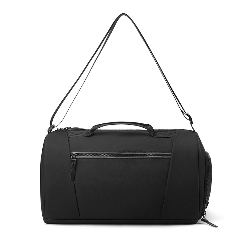 Bolsa de viaje de cuero transfronteriza de Amazon con separación de seco y húmedo, estuche de viaje deportivo, mochila de fitness, modelo unisex de comercio exterior