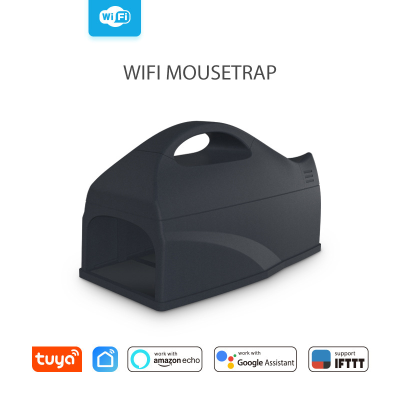 WiFi MousetrapWiFi inteligente jaula de ratón inalámbrico asesino del ratón graffiti inteligente trampa de ratón conjunto completo