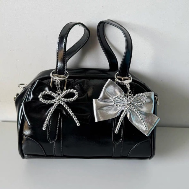 Alloy Material Bow Knot Pattern 1 Piece Alloy Bow Knot Bag Charms