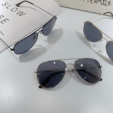 yx3026高级感金属太阳镜 防紫外线男女通用个性时尚网红防晒墨镜