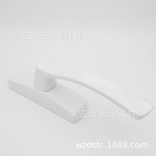 两点锁执手断桥铝合金门窗执手门窗五金配件厂家拔叉执手大把执手