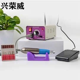 现货直供 新款美甲MM-25000转电动打磨机 打磨卸甲抛光一体机