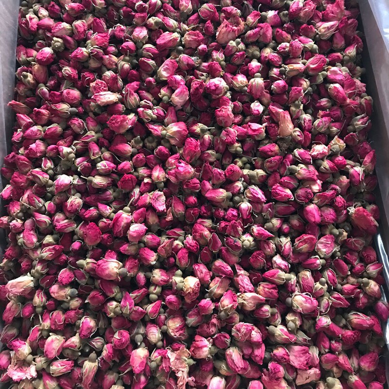 山东平阴玫瑰花茶散装新货重瓣红玫瑰花大朵干玫瑰花草茶罐装|undefined