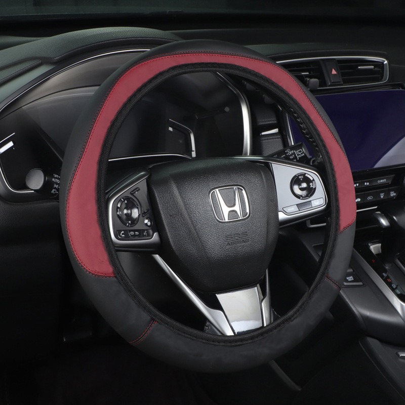 Steering Wheel Cover Car Handlebar Cover Microfiber Leather Handlebar Cover Car Universal Steering Wheel Cover Classy Business Handlebar Cover