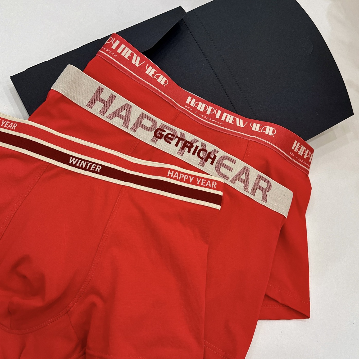{Clearout 6 yuan/item} Antibacterial men’s red underwear for the…