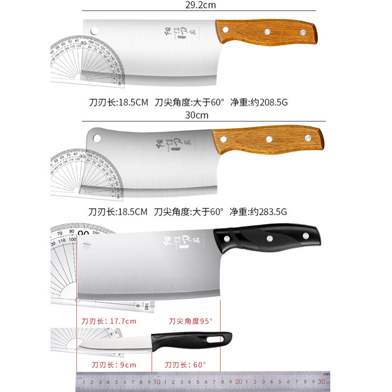 cuchillo de cocina cuchillo de frutas cuchillo de corte cuchillo de cocina cuchillo de madera afilado acero inoxidable cuchillo de hueso doméstico conjunto de utensilios de cocina