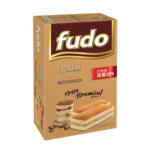 Malaysia Imported Fudo Cake Nutritional Breakfast Snack Cereal Wholesale 108g