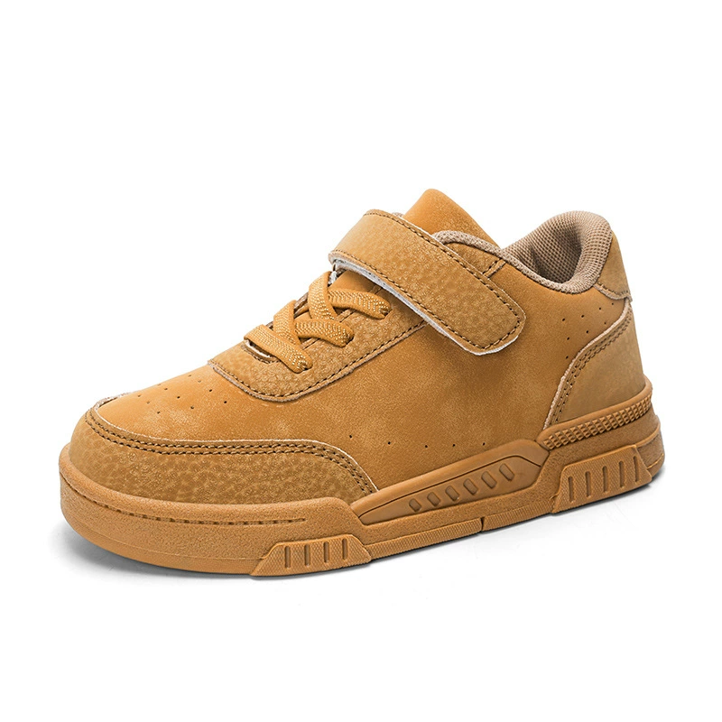 Classic low children's sneakers, white shoes for boys, footwear, non-slip sports shoes for leisure, for import