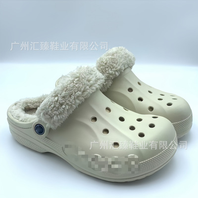 Утепленные удерживающие тепло легкие комфортные тапочки в стиле Crocs подходит для мужчин и женщин для работы и офиса, коллекция 2025 года, легко надевать