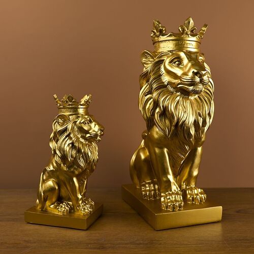 Cross-border Amazon Simple Creative Home Living Room Office Decoration Nordic Crown Lion