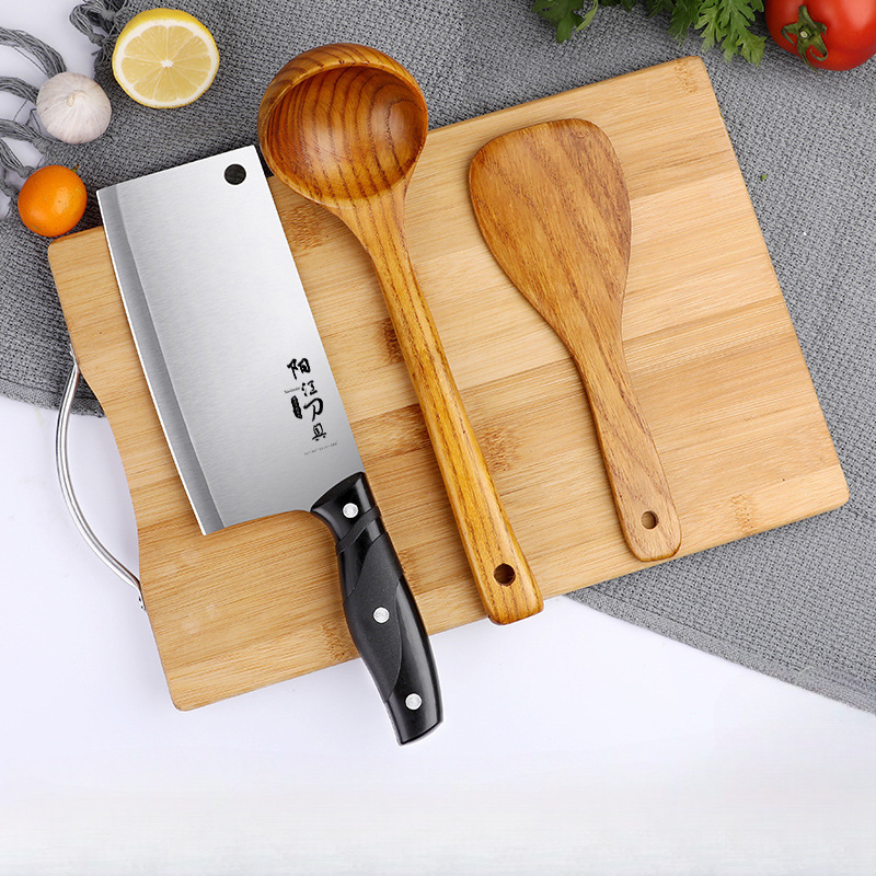 conjunto completo de cuchillos de cocina domésticos, cuchillos de cocina, utensilios de cocina, platos de cocina, cocina de arroz, cocina de cocina, conjunto de cuchillos de cocina