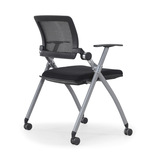 Учебное кресло с высоким содержанием складывания с написанием панелей