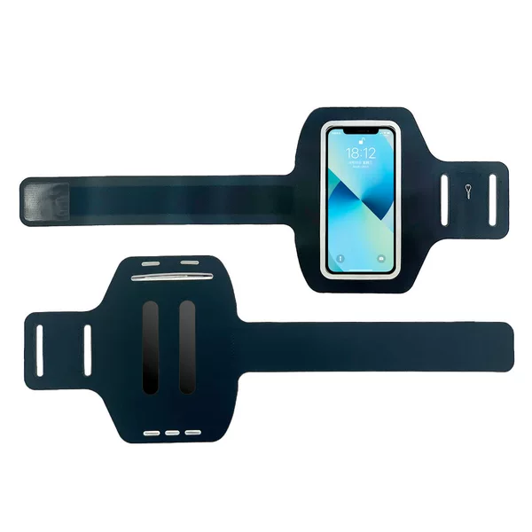 Cross-border custom sports phone armband, lightweight elastic Lycra phone arm bag, waterproof outdoor running phone bag