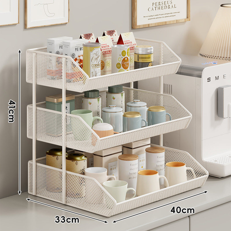 Estante Organizador de Escritorio Multicapa para Escritorio y Cocina