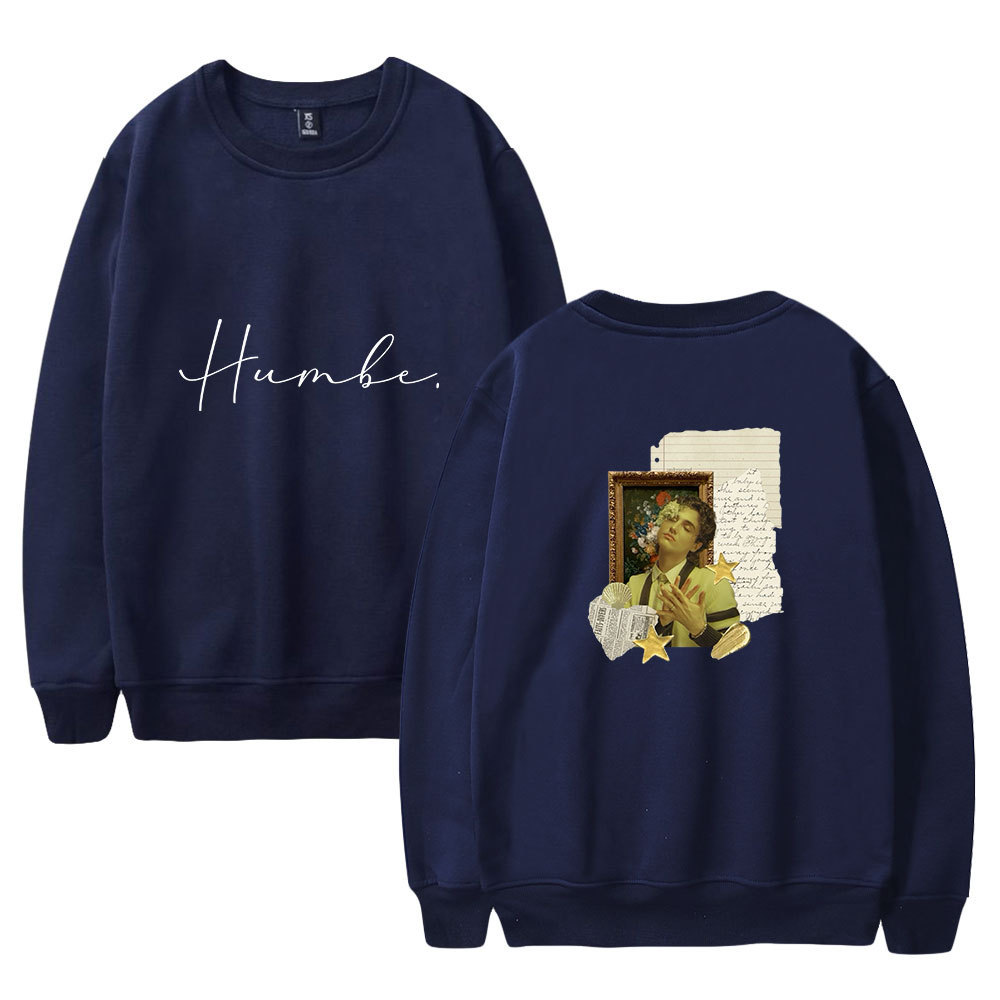 Humbe O-Neck Sweatshirts Women Men Long Sleeve Sweatshirts