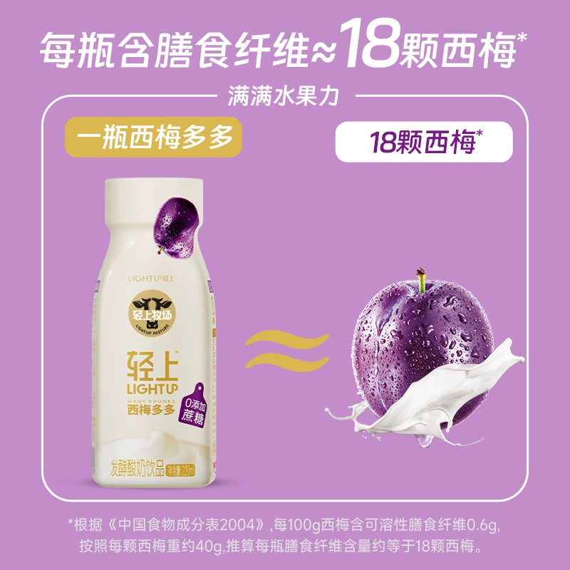 Йогуртовый напиток Ximeiduoduo со вкусной добавкой 220 мл*10 бутылок, без добавленного сахара, заменитель пищи, напиток для завтрака. Высокое содержание клетчатки