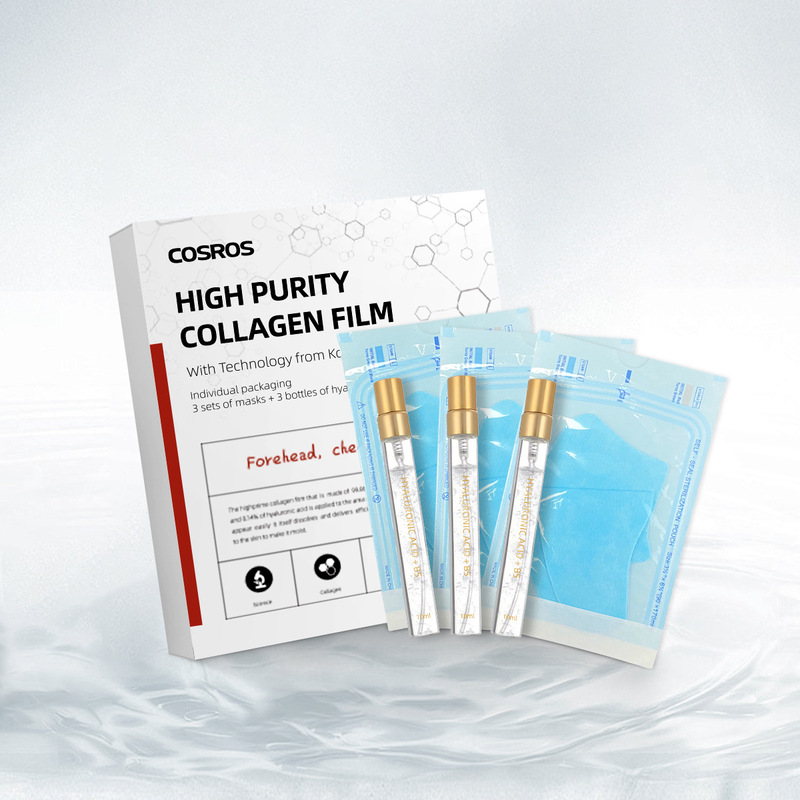 Cross-Border Tk Best-Selling Product Hydrolyzed Collagen Filling Tablets Soluble Mask That Dissolves in Water Forehead Mask