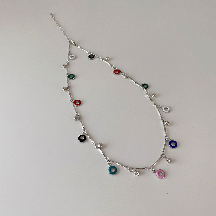 Otoño exquisita pequeña flor azul pulsera de las mujeres simples novias Mori pulsera de las mujeres ins versátil pulsera de alto grado