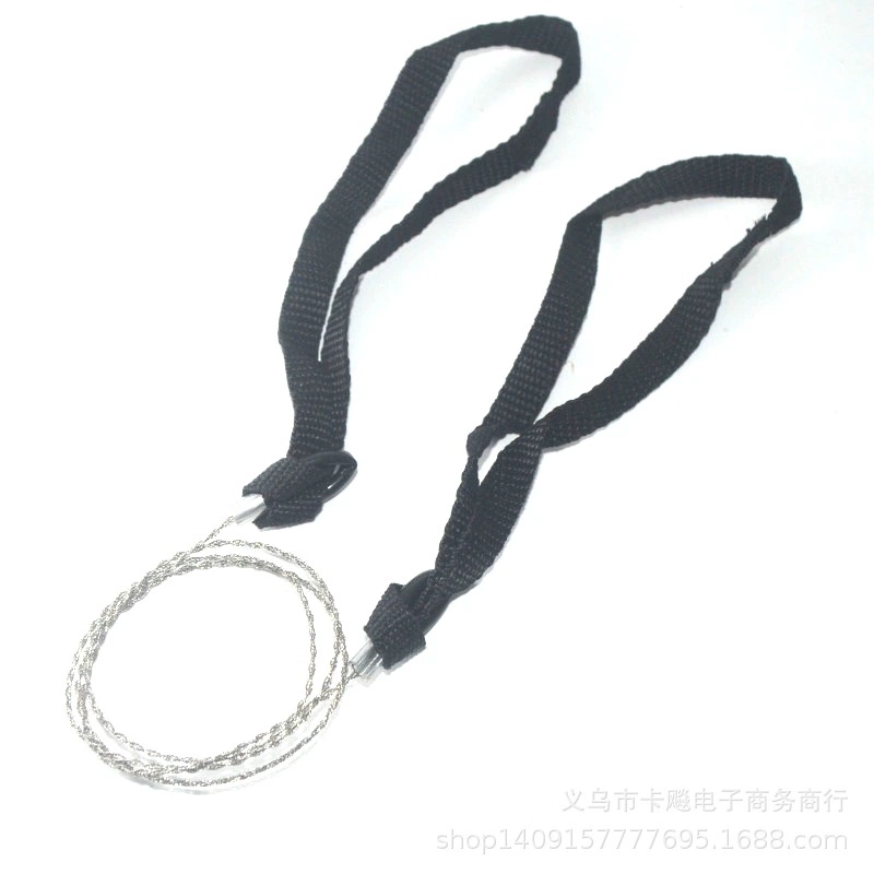 Ленточная проволочная пила Проволочная пила для выживания 4-жильная проволочная пила Открытый кабель цепная пила Открытый аварийный инструмент Вращение на 360 градусов