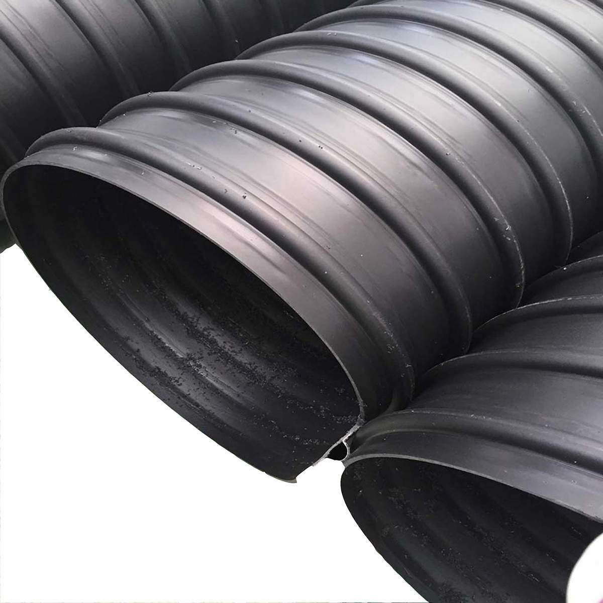 川路多联华邦塑胶HDPE钢带增强双壁波纹管