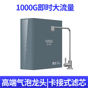 1000g Instant Large Flow Water Purifier Household Direct Drinking Water Machine Ro Reverse Osmosis Kitchen Snap-In Filter Water Purifier