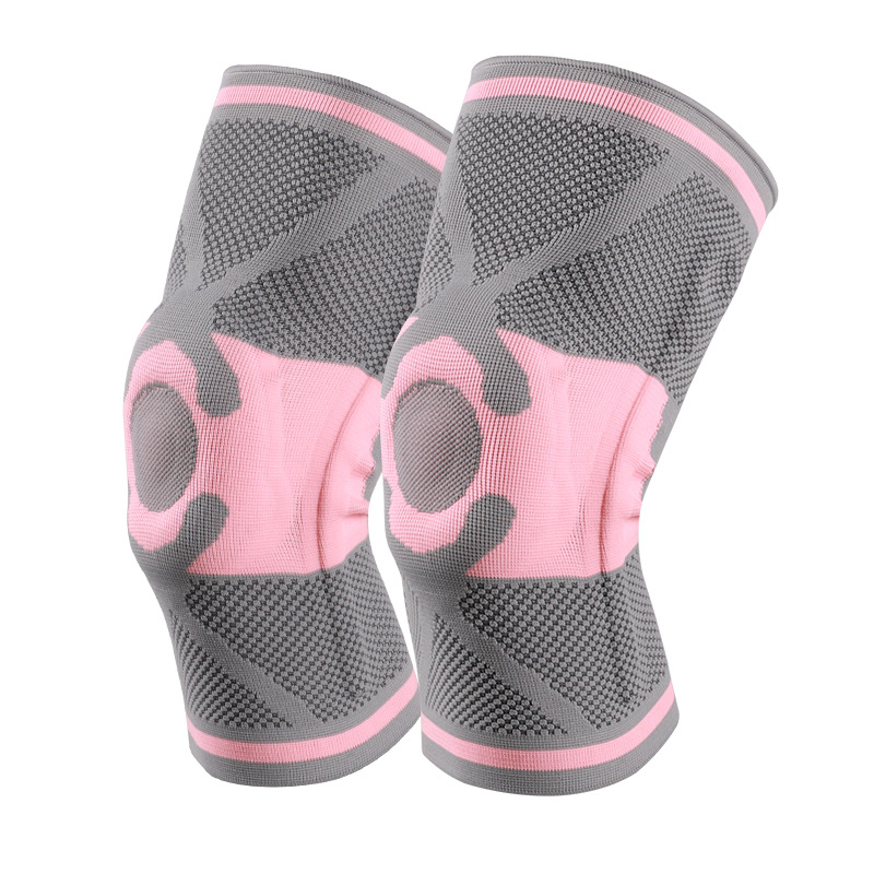 Cross-border deportes rótula hombres de silicona transpirable baloncesto rótula menisco protección ciclismo deportes equipo de protección lote