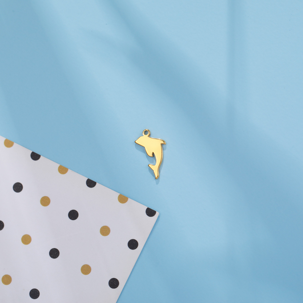 1g Weight Pendant Jewelry Making Type DIY Jewelry Accessories Classification 1 Piece Quantity 304 Stainless Steel Material Spider, Fish, Whale Pattern All Seasons Season Plating Design Simple Style Style 1 Piece 304 Stainless Steel Spider Fish Whale Pendant 29