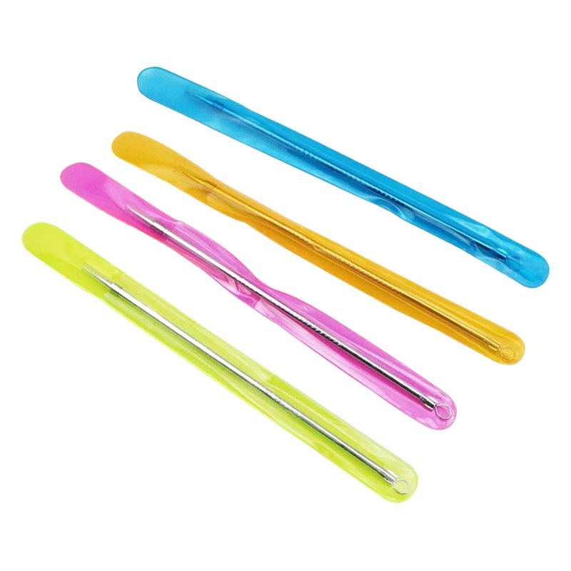 В наличии Оптовая двойная головка из нержавеющей стали игла для прыщей Косметическая игла для удаления прыщей экструзия угрей инструмент для прыщей