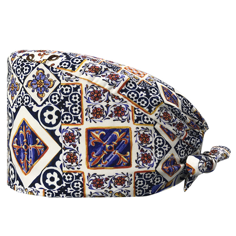 Enfermera sombrero conejo lindo patrón de dibujos animados europeo y americano Venta caliente doctor trabajo sombrero a prueba de polvo tapa quirúrgica AliExpress