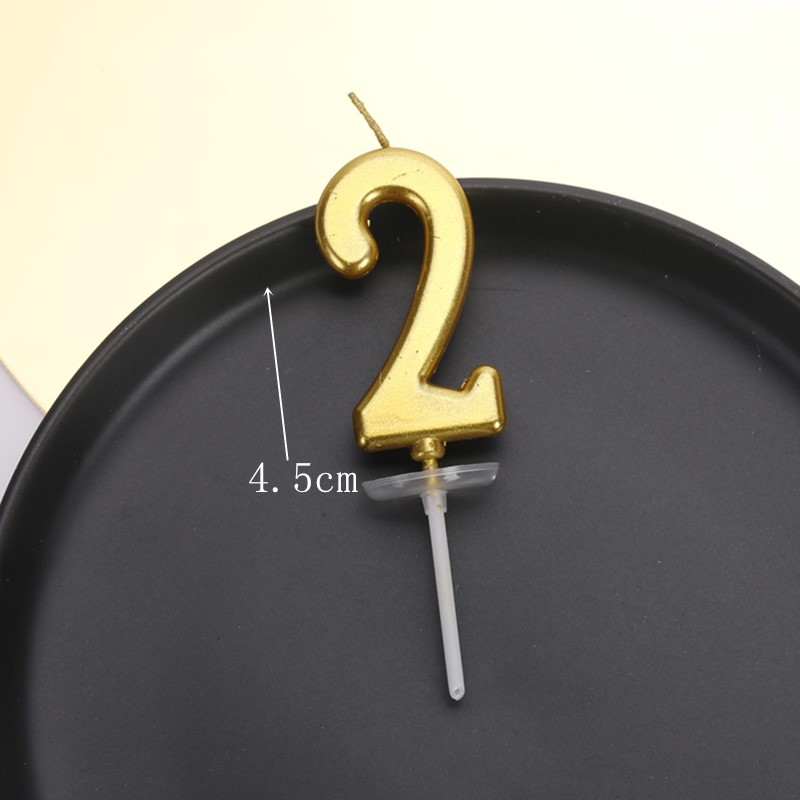 50 velas digitales de oro para el pastel de cumpleaños en caja independiente plata curva decoración de mesa de postres