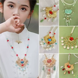 发簪;发夹;项链