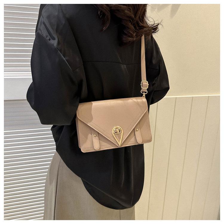 Taschen Nischendesign für Damen 2023 Neue trendige und modische Autonähte Einzelschulter mit High-End-Schnalle_voghion.com