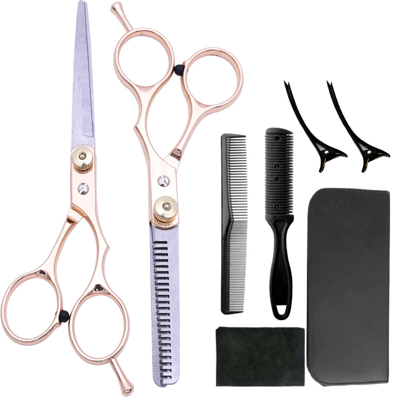 Tijeras de peluquero directo de fábrica tijeras de peluquero profesional estilista tijeras de peluquero tijeras de adelgazamiento tijeras de dientes tijeras de peluquero para el hogar
