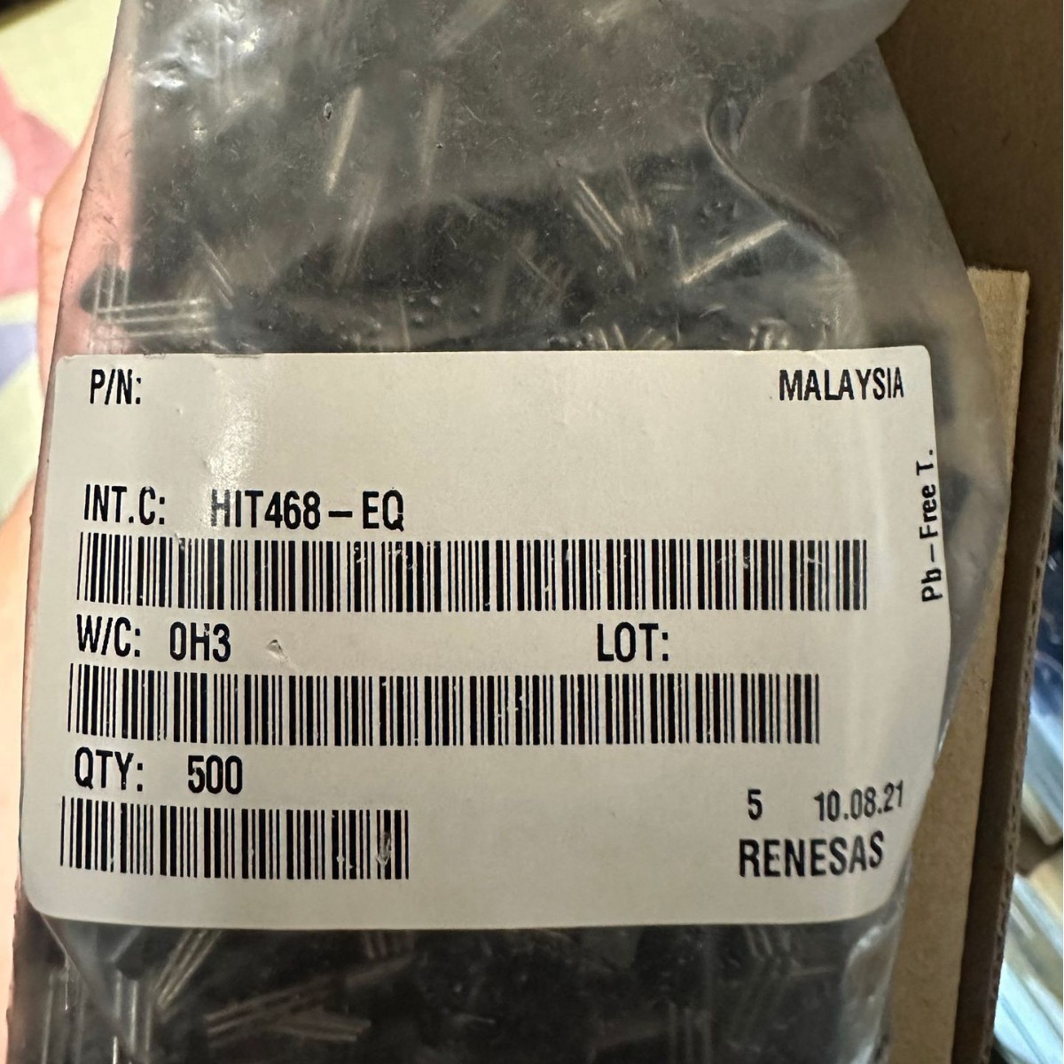 HIT468-EQ 丝印468 1000mA,25V 晶体管 直插 TO-92 全新原装现货