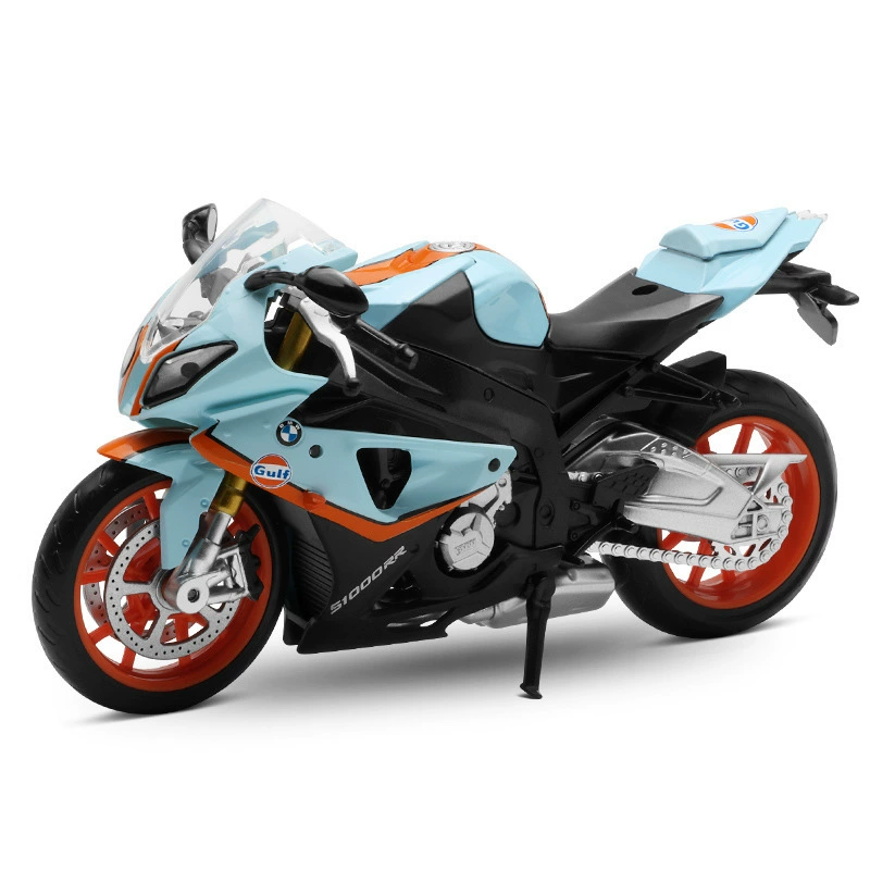 彩珀 Bmw, мотоцикл, реалистичная металлическая модель автомобиля, игрушечная машина, 1/12