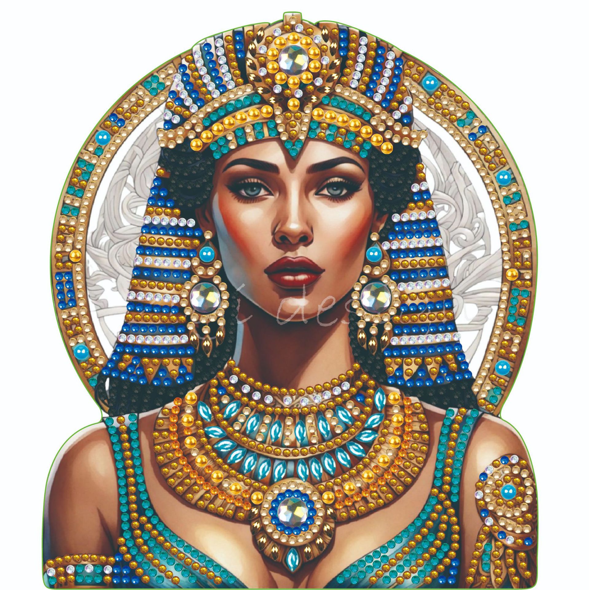 Diamante de bricolaje hecho a mano transfronterizo dibujo punto diamante 5D placa de yeso tridimensional adorno de juguete dinosaurio dibujos animados pintura infantil