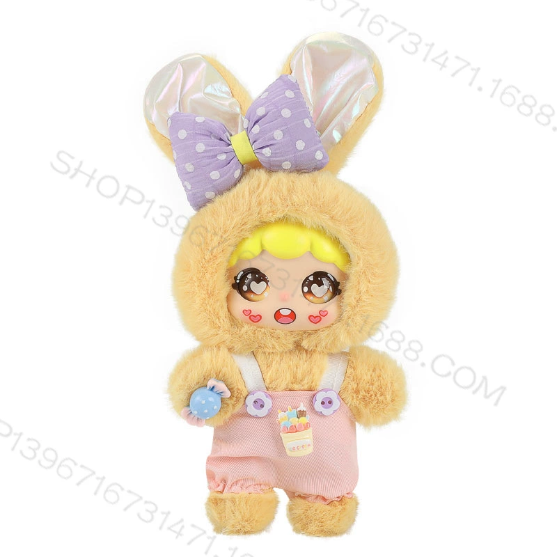 Cute plush doll, pendant, toy plastic, cotton plastic face
