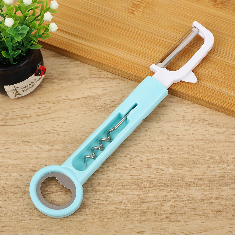Household Peeler Kitchen Knife for Potatoes Vegetables Fruits Stainless Steel Multi-functional Peeler Scraper Apple Vegetable Paring Tool