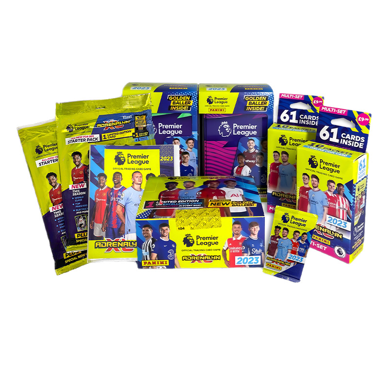 Tarjetas Auténticas de Estrellas de la FIFA Panini 2025-2026 Premier League Copa Mundial de Fútbol de Catar