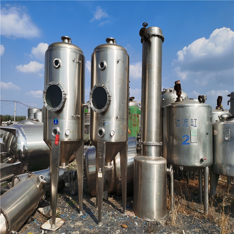 回收常德市张家界市益阳市回手蒸发器食品级蒸发器316蒸发器