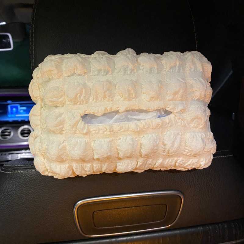 Caja de pañuelos de coche, colgante de coche, estrella, Kabi, lindo, suministros de coche, almacenamiento, caja de dibujo, decoración, niñas