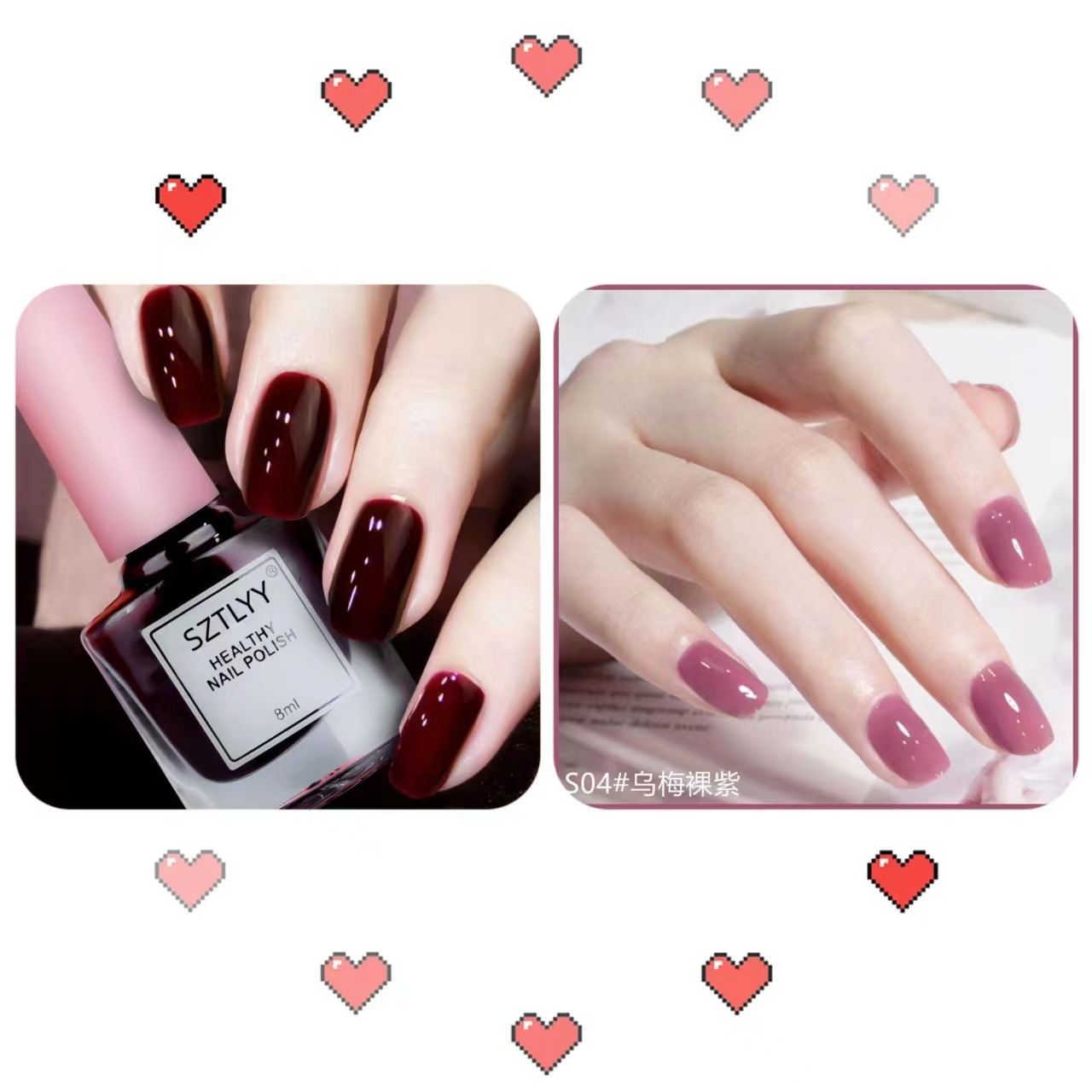 A base de agua de hielo blanco transparente desnudo esmalte de uñas hembra libre de horneado pelable sin lágrimas de secado rápido inodoro estudiante manicura traje