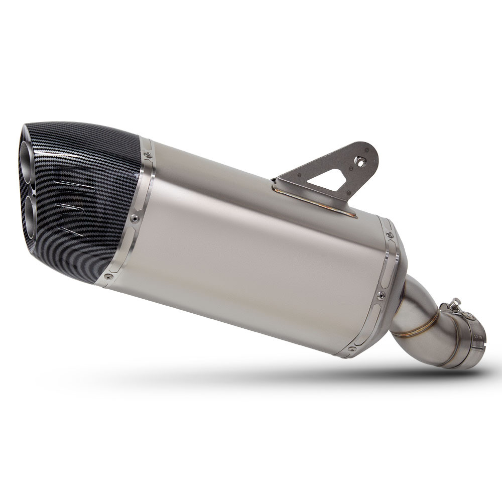 Suitable for Motorcycle Exhaust Pipe Modification R1300Gs Shield Mid-Tail Section Integrated Straight up 60mm