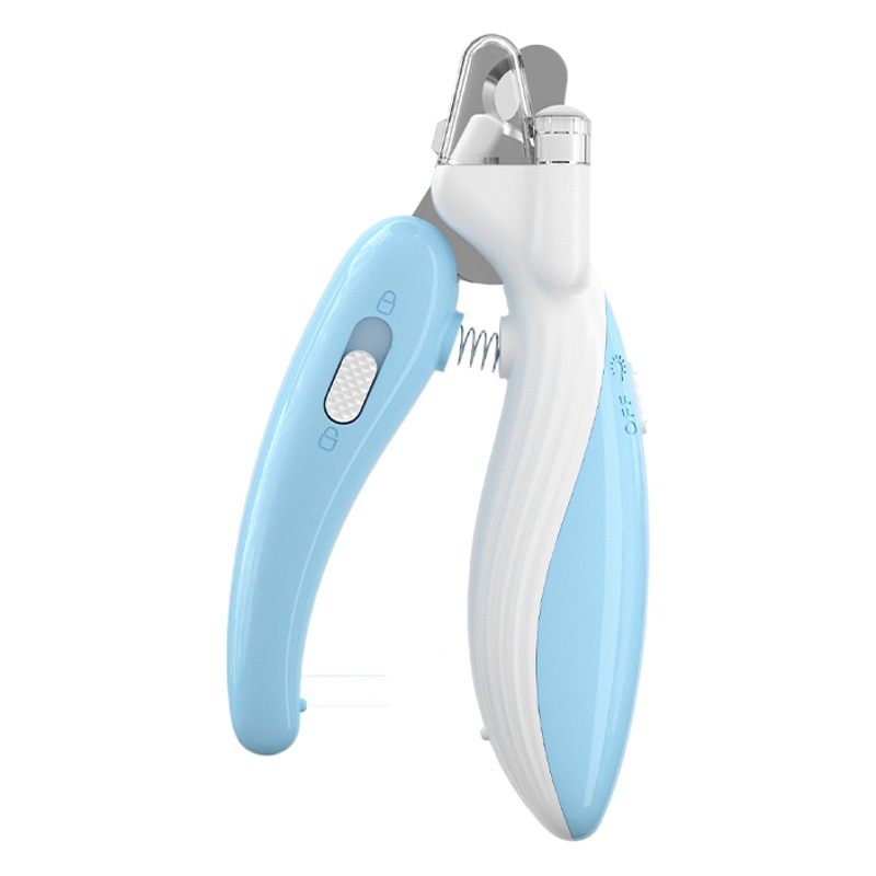 猫用ライト付き爪切り、LED抗血液位ペット爪切り、猫と犬の爪切り、子猫用はさみ、犬用ライトはさみ