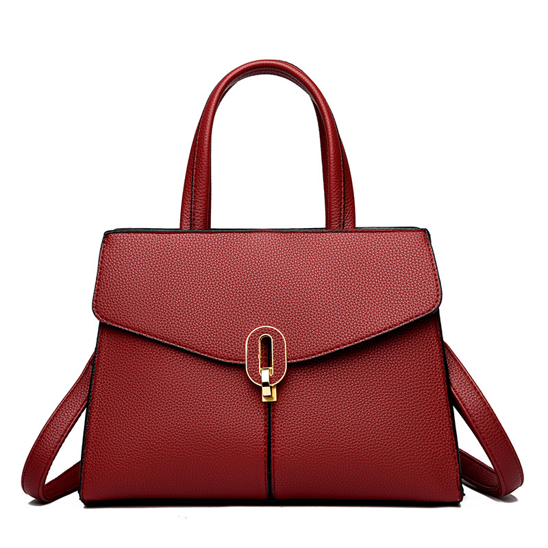 Bolso DE LA MADRE 2023 nuevo bolso de la madre portátil de alto grado de las mujeres de mediana edad elegantes simples de la capacidad grande